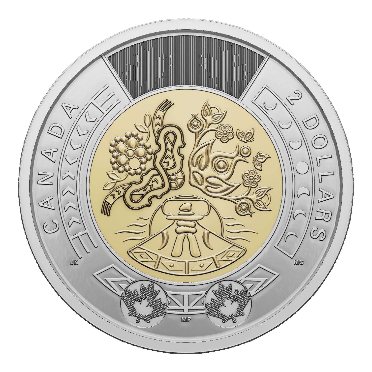 fullMatchVisible2023 National Indigenous Peoples Day (Non-Coloured) RCM Special Wrapped Original Roll of 25 Pieces, $50 Face Value$2