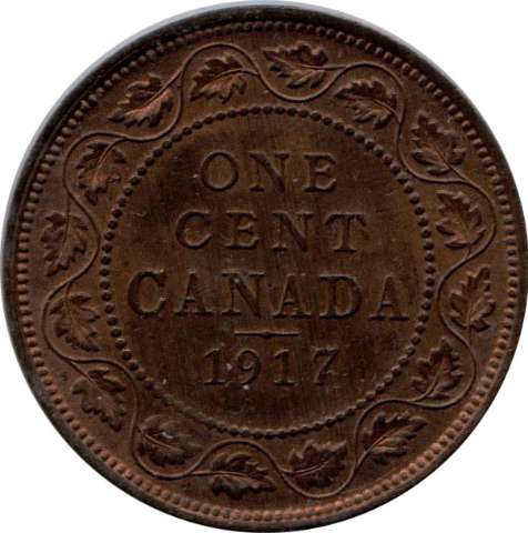 fullMatchVisible1917 Red & Brown #2MS63ICCS