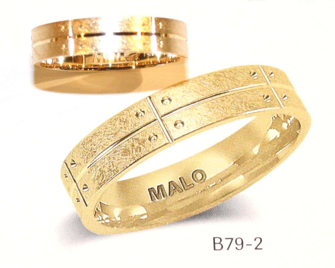 Malo wedding band JML-010-5YG