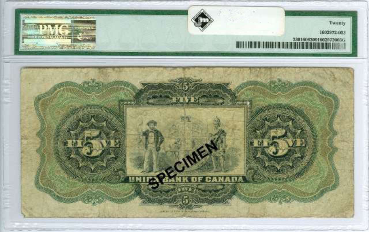 fullMatchVisibleUnion Bank of CanadaVF20PMG