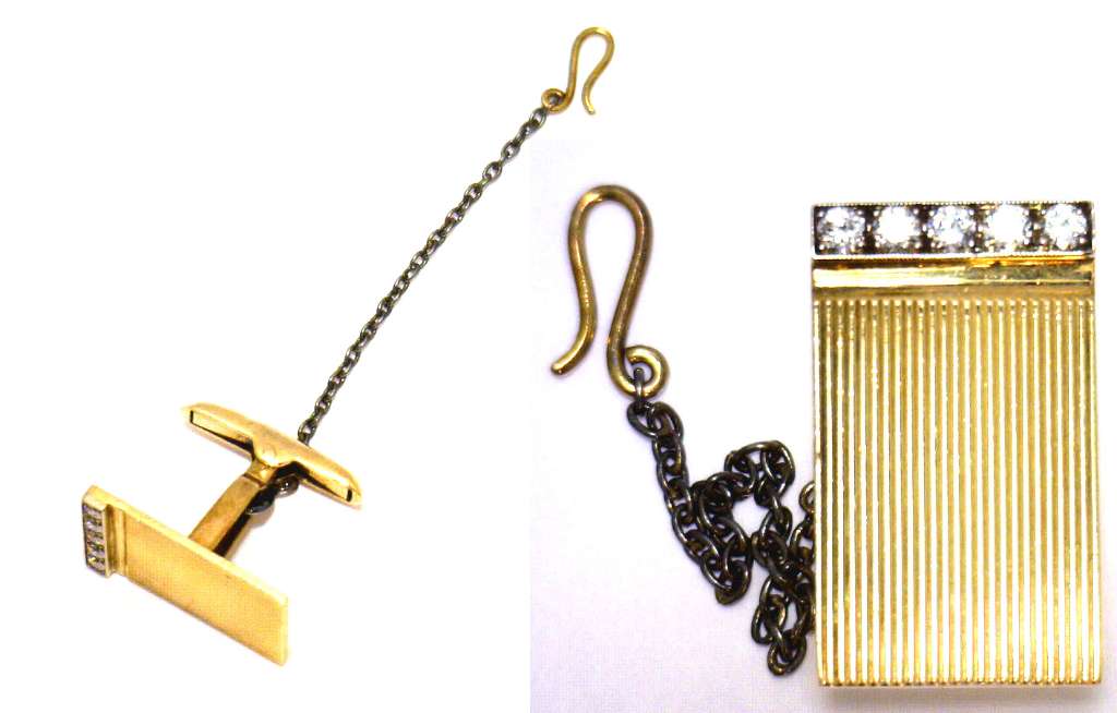 14kt yellow gold cufflinks