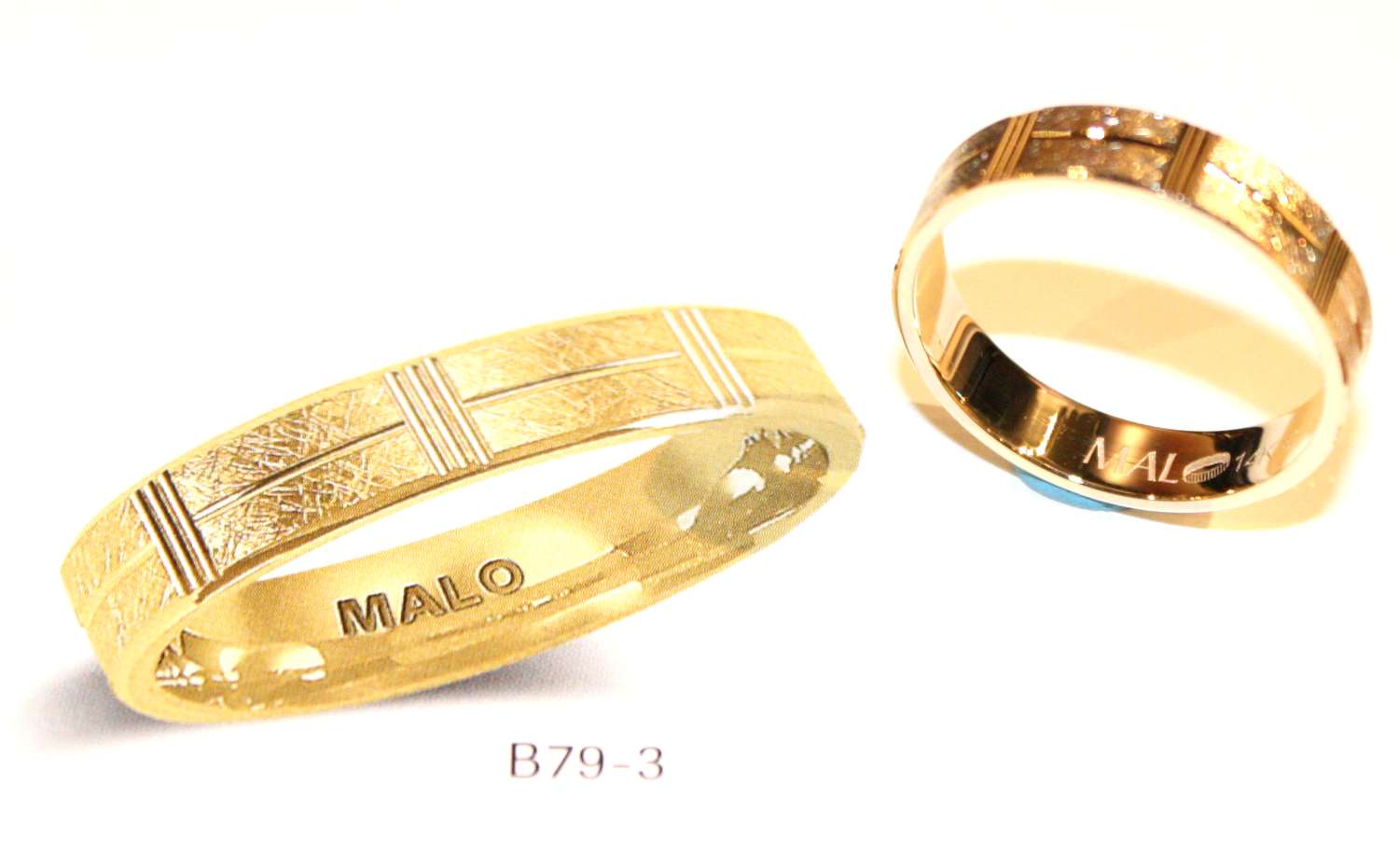 Malo wedding band JML-012-5YG