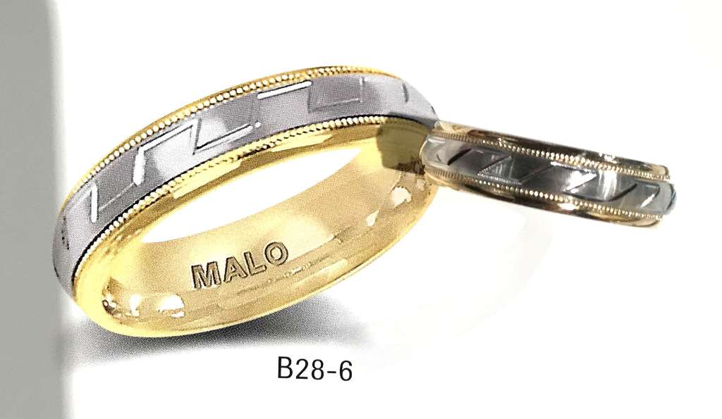 Malo wedding band DC-058-6G