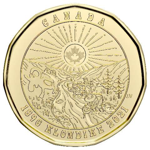fullMatchVisible2021 Klondike (Non-Coloured) RCM Original Special Wrapped Roll of $25 Face Value$1