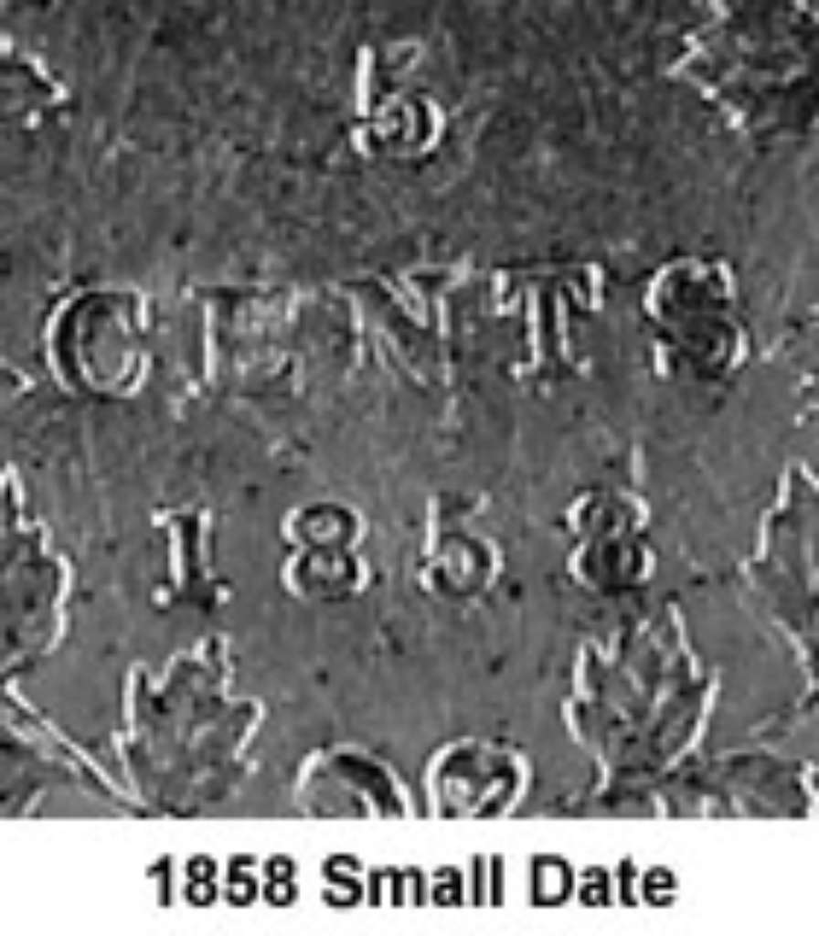 fullMatchVisible1858 Large DateMS62N/A