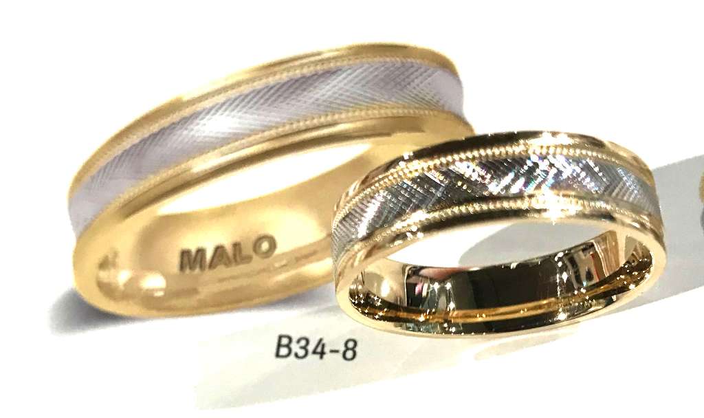 Malo wedding band DC-047G