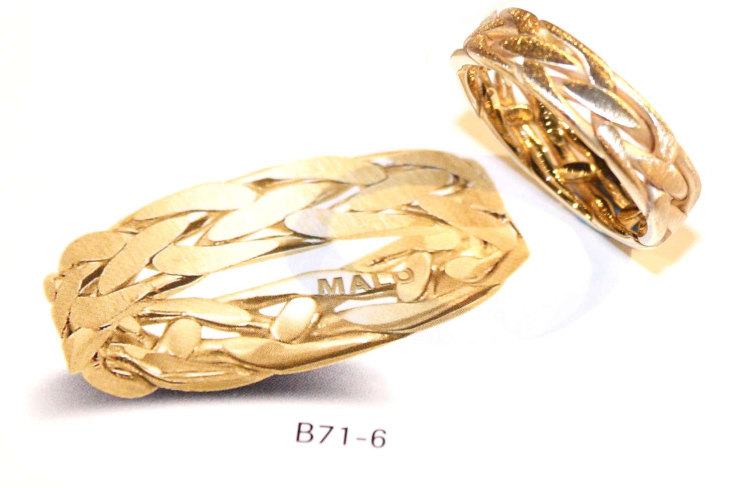 Malo wedding band W-496-610G