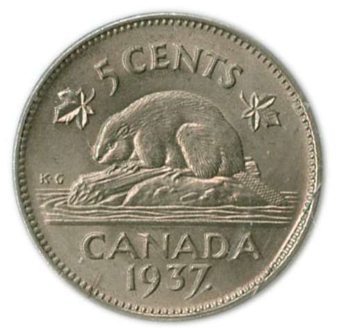 fullMatchVisible1937MS65ICCS #1