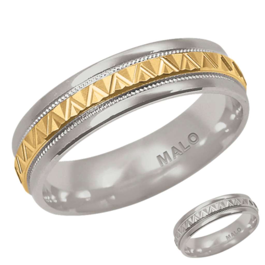 Malo wedding band JM-213-6WG