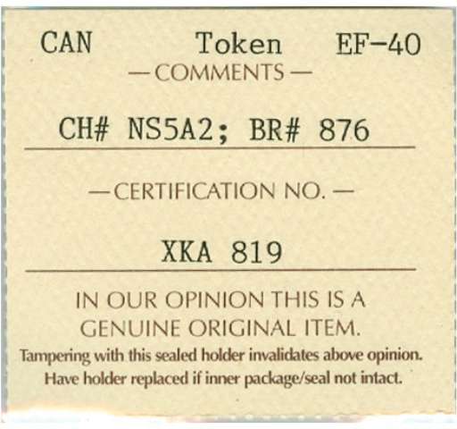 fullMatchVisibleHalfpenny Token BrassEF40ICCS