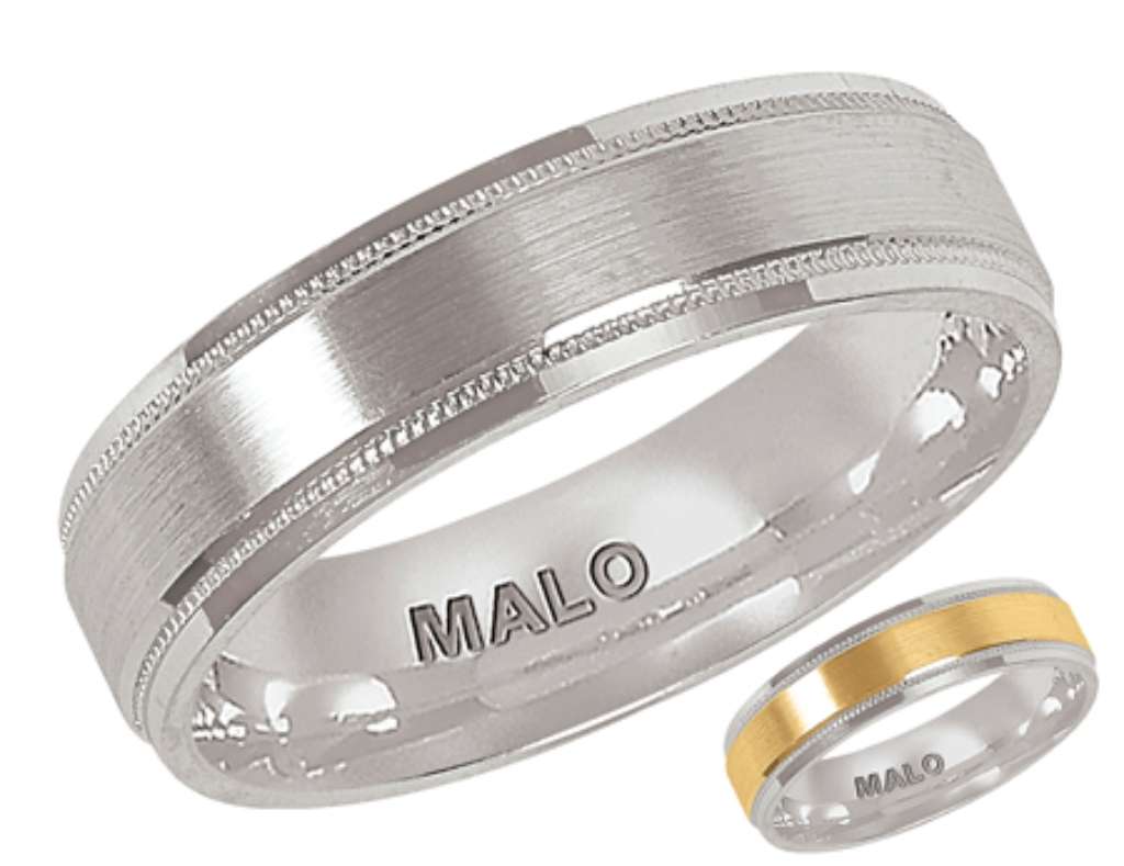 Malo wedding band JM-645-6WG
