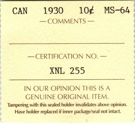 fullMatchVisible1930MS64ICCS