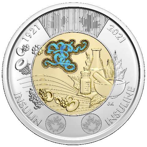 fullMatchVisible2021 100'th Anniversary of the Discovery of Insulin (Coloured)MS62N/A