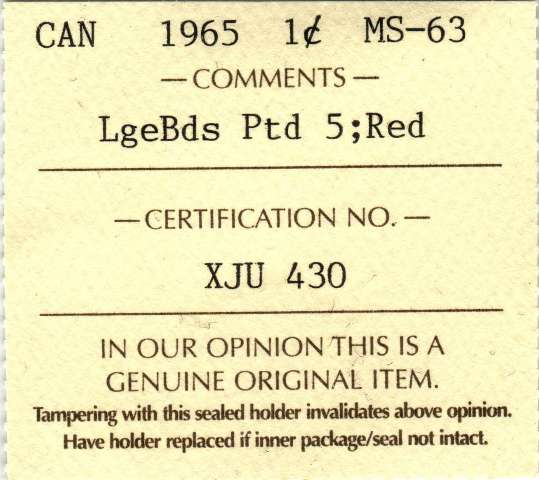 fullMatchVisible1965MS63ICCS