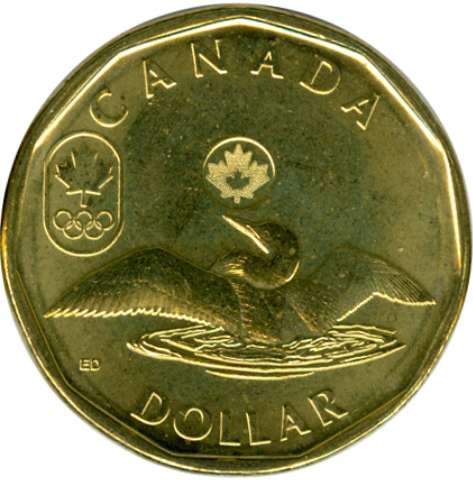 fullMatchVisible2014 "Lucky Loonie"MS63N/A