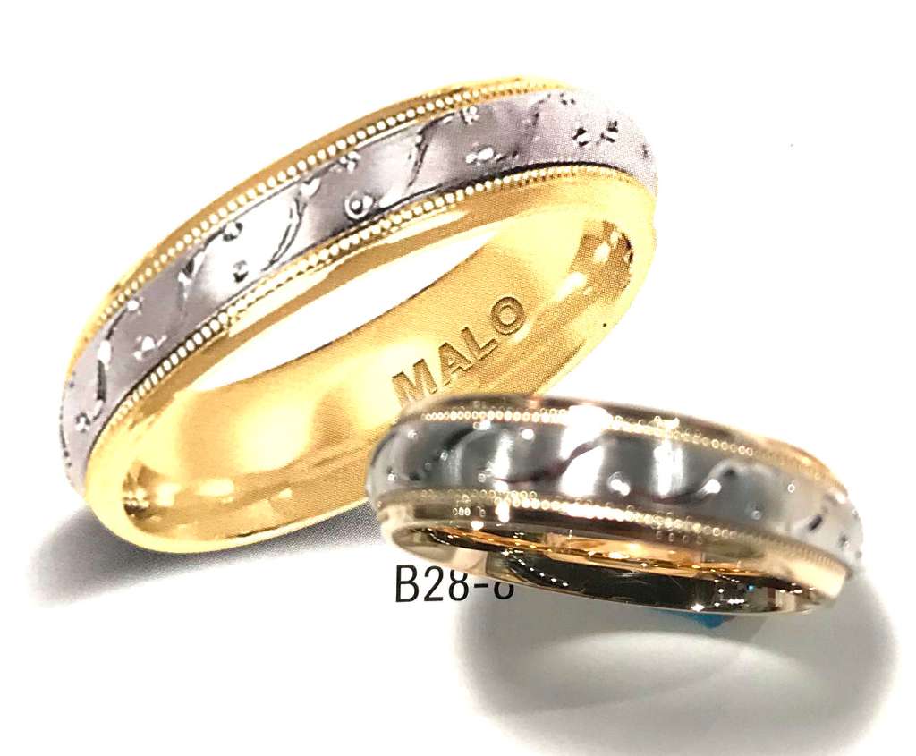 Malo wedding band DC-060-6G