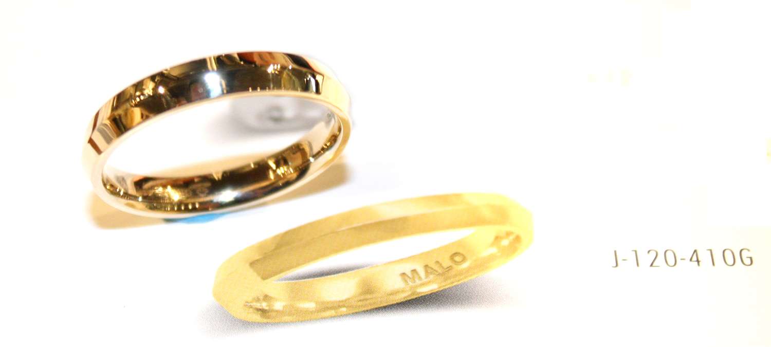 Malo wedding band J-120-410G