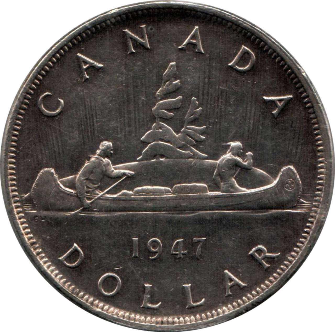 fullMatchVisible1947 Pointed 7; Quadruple HP; Cleaned;EF40ICCS