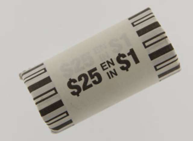 fullMatchVisible2019 RCM Original Roll of $25 Face Value$1