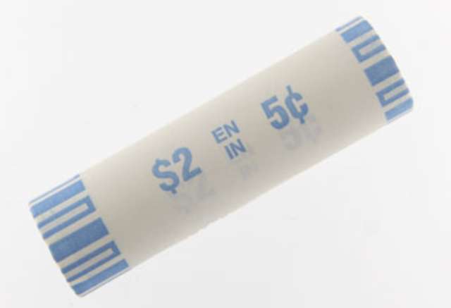 fullMatchVisible2018, RCM Wrapped roll of 40 pieces, $2 Face Value5 cents