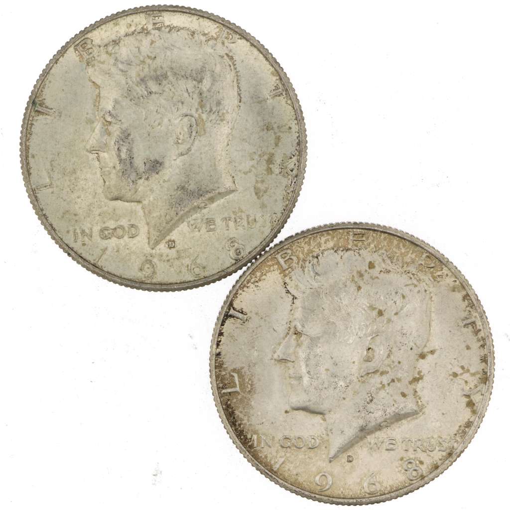 USA Silver .400 Junk Clad Half Dollar Coins (1965-1969) Coin Sell