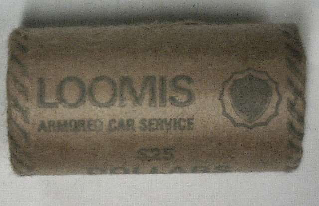 fullMatchVisible1987 Original Wrapped Roll of $25 Face Value BUOne Dollar