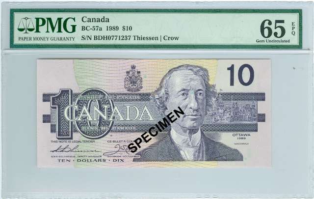 fullMatchVisibleThiessen-Crow, BDH Changeover PrefixMS65PMG