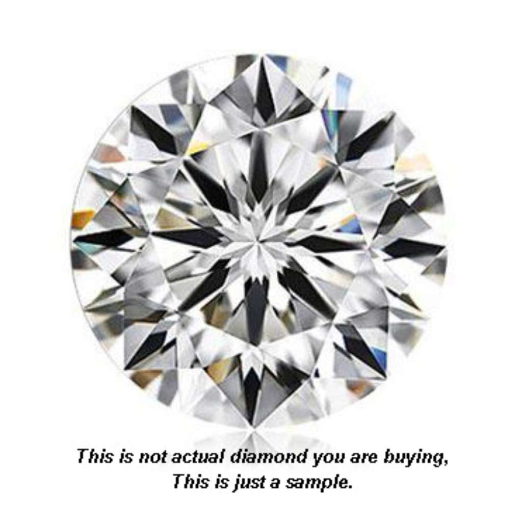 Loose diamond Round Shape 1.02ct, VS2, J