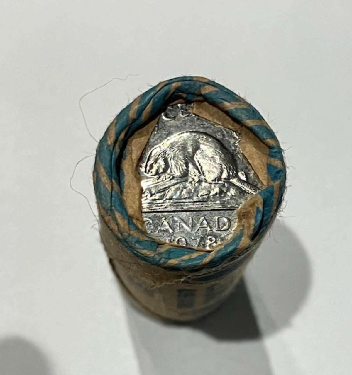 fullMatchVisible1978 Bank Wrapped roll of 40 pieces, $2 Face Value BU5 cents
