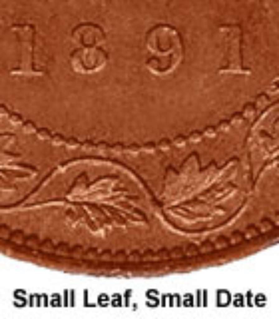 fullMatchVisible1891 Small Leaf, Small DateVG8N/A