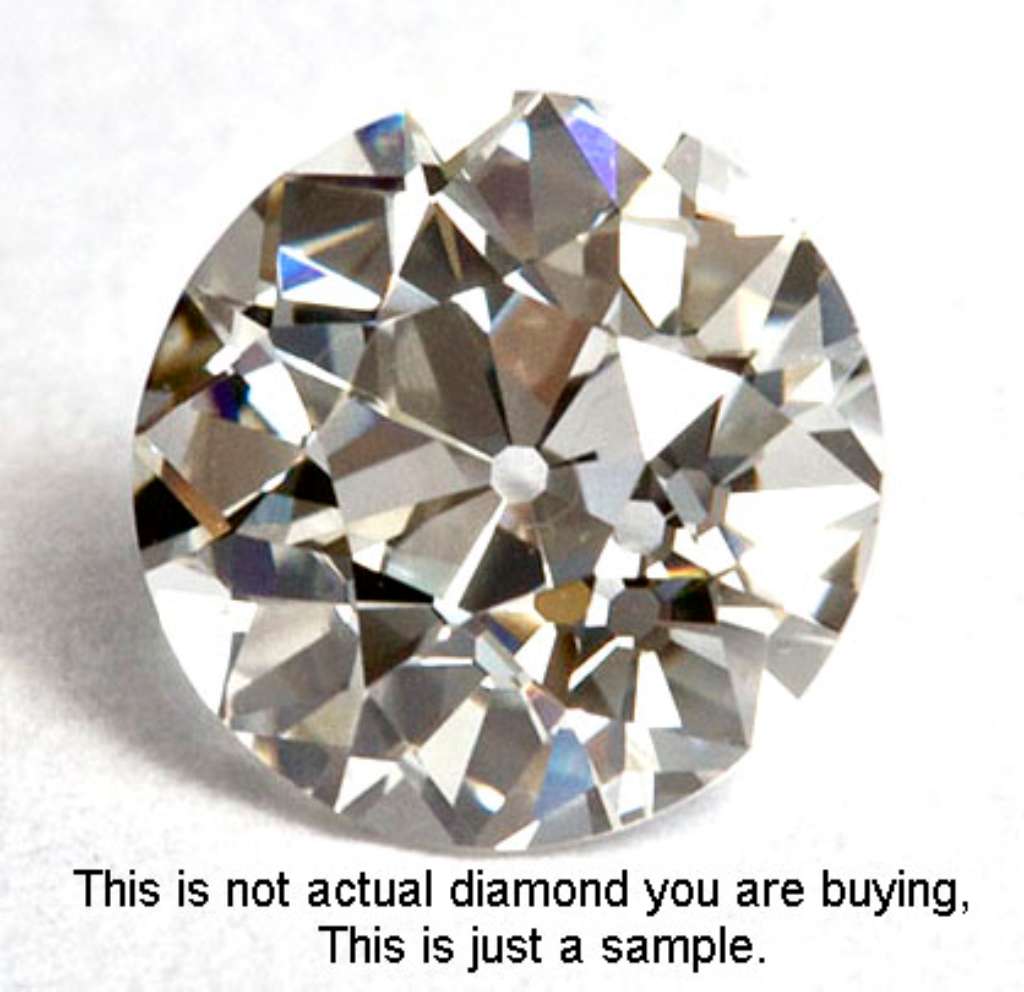 Loose diamond Old European Cut 0.32ct, SI2, K