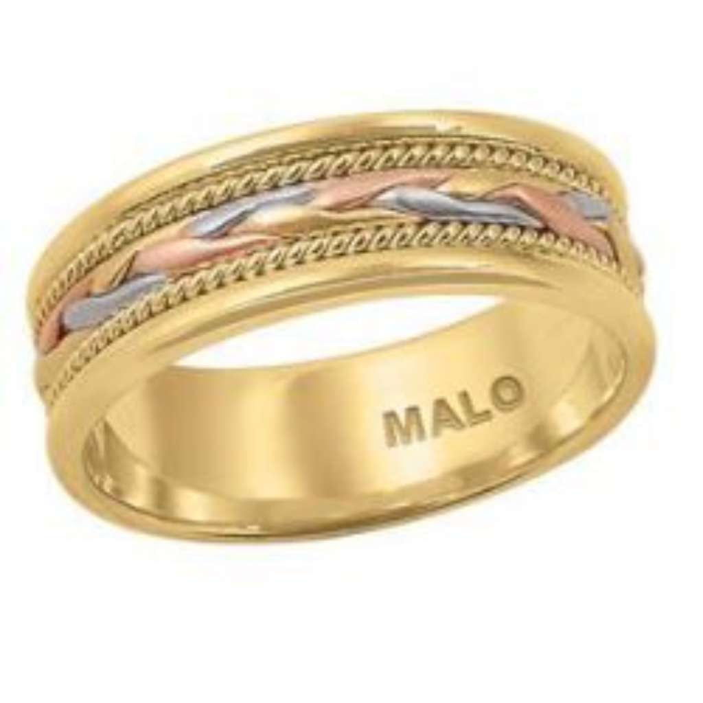 Malo wedding band W-434-751G
