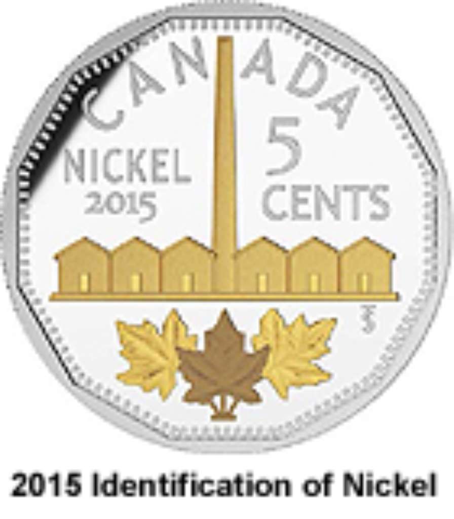 Canada Silver 2015 5 Cents The Identification of Nickel - Legacy of the Canadian Nickel 1.023oz, .9999