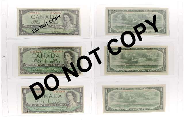 fullMatchVisibleSet of One Dollar Bank Notes:, in Binder, Fine or BetterN/AN/A