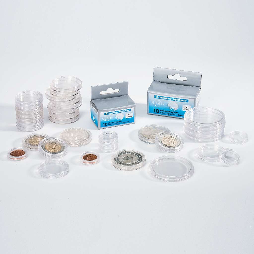 Lighthouse 24.5 mm Coin Capsule US Quarter /10
