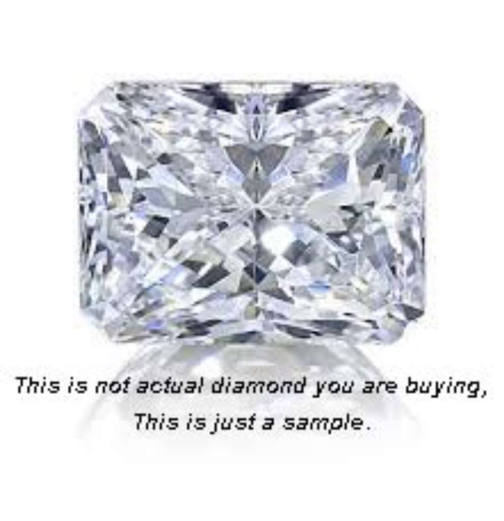 Loose diamond Radiant Shape 0.67ct, VS1, G