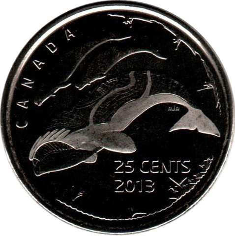 fullMatchVisible2013 Life in the North Type 2: Beluga Whales unfrostedMS65N/A