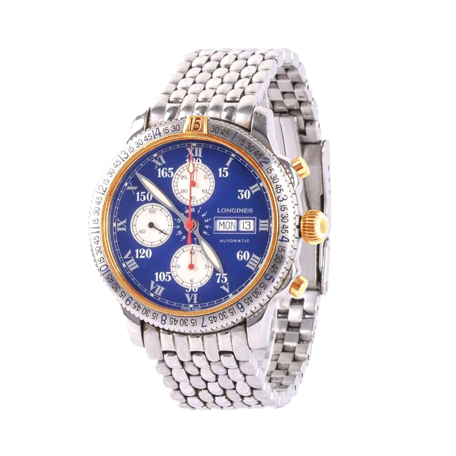 Men's Longines Lindbergh Spirit Chronograph Aviator