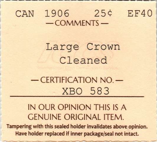 fullMatchVisible1906 Large CrownEF40ICCS