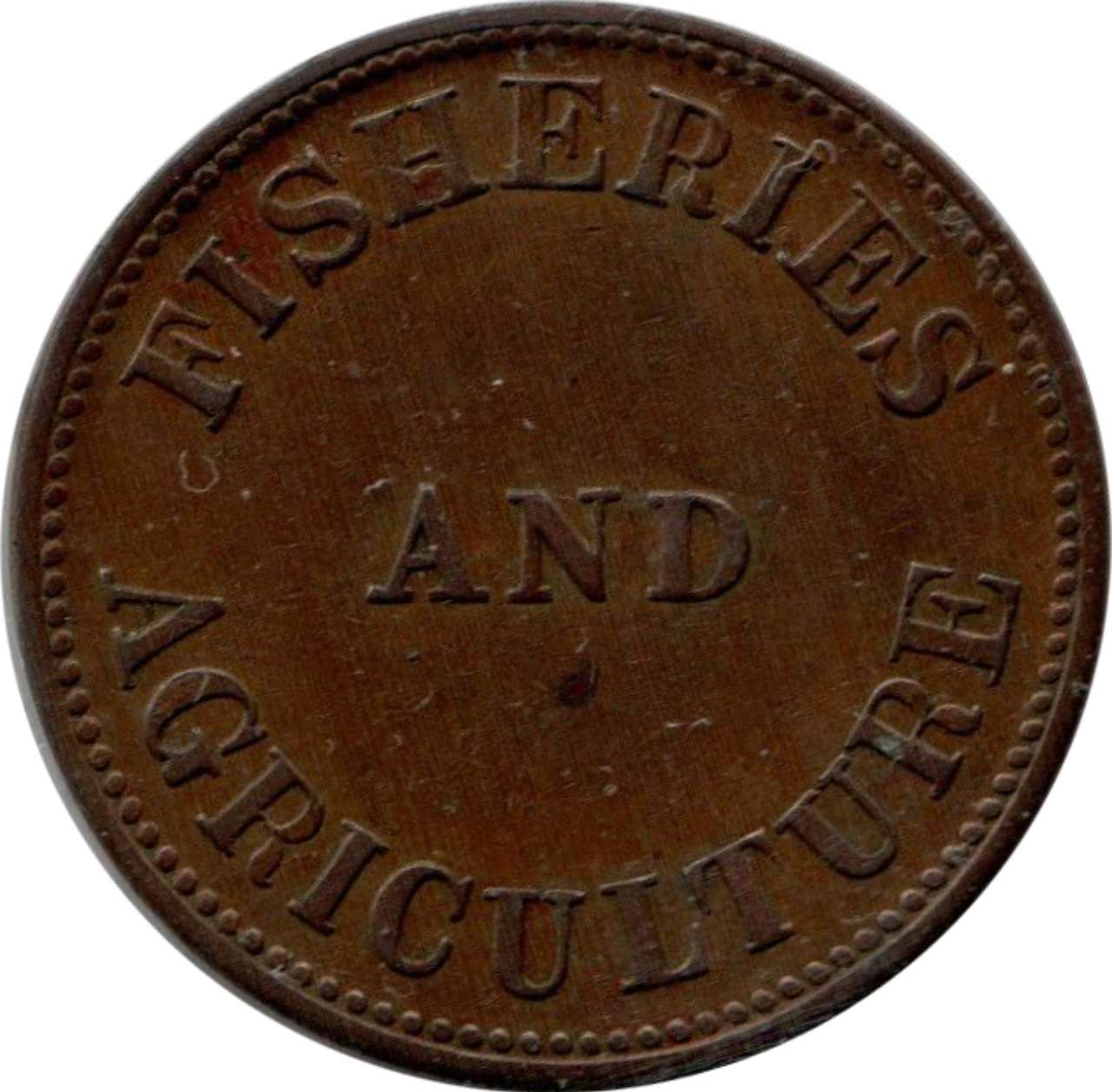 fullMatchVisible1/2 Penny Token Fisheries and AgricultureAU55ICCS