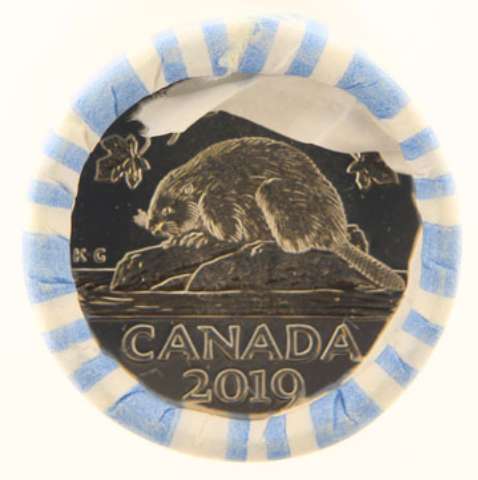 fullMatchVisible2019, RCM Wrapped roll of 40 pieces, $2 Face Value5 cents