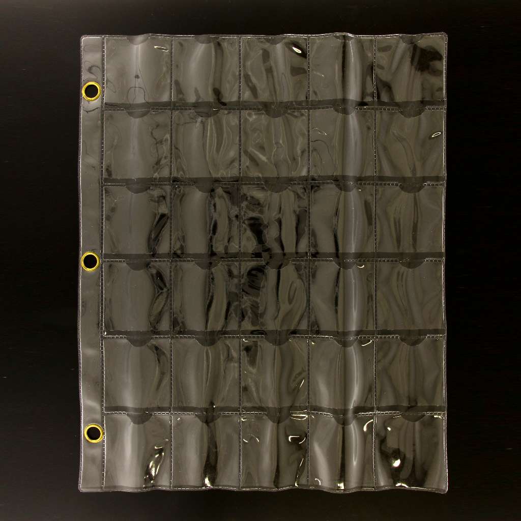 30 POCKETS 3 RING VINYL PAGES STEEL EYELET EA.(UA)