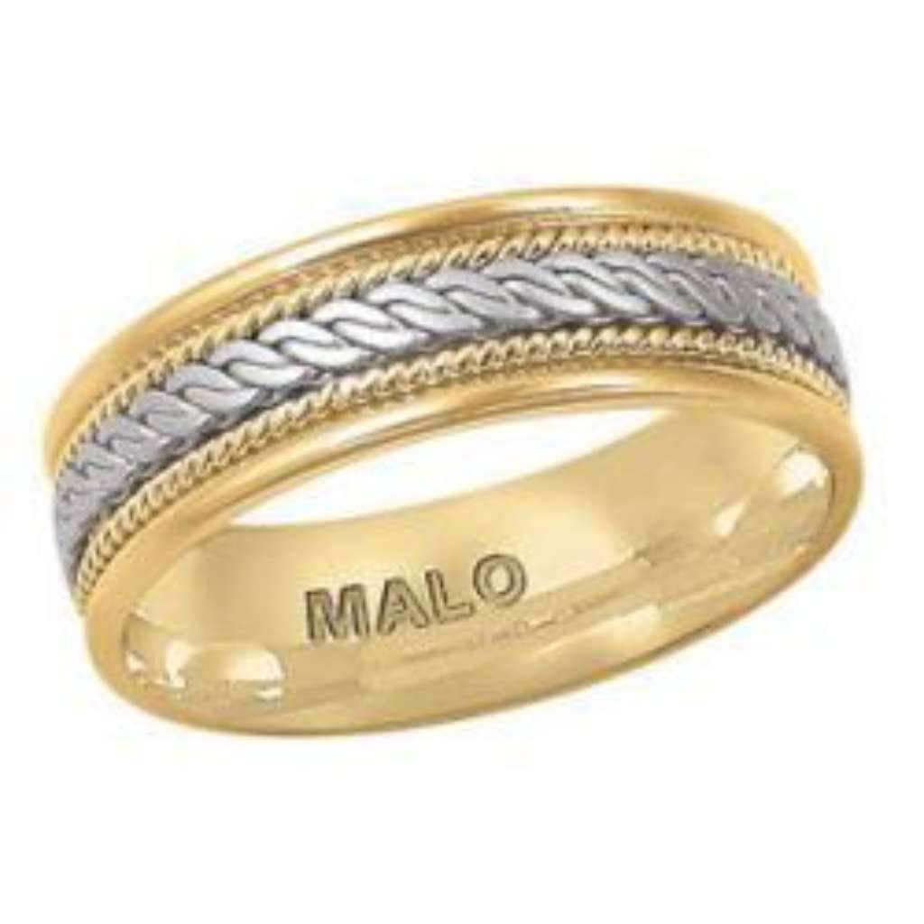 Malo wedding band W-418S731G